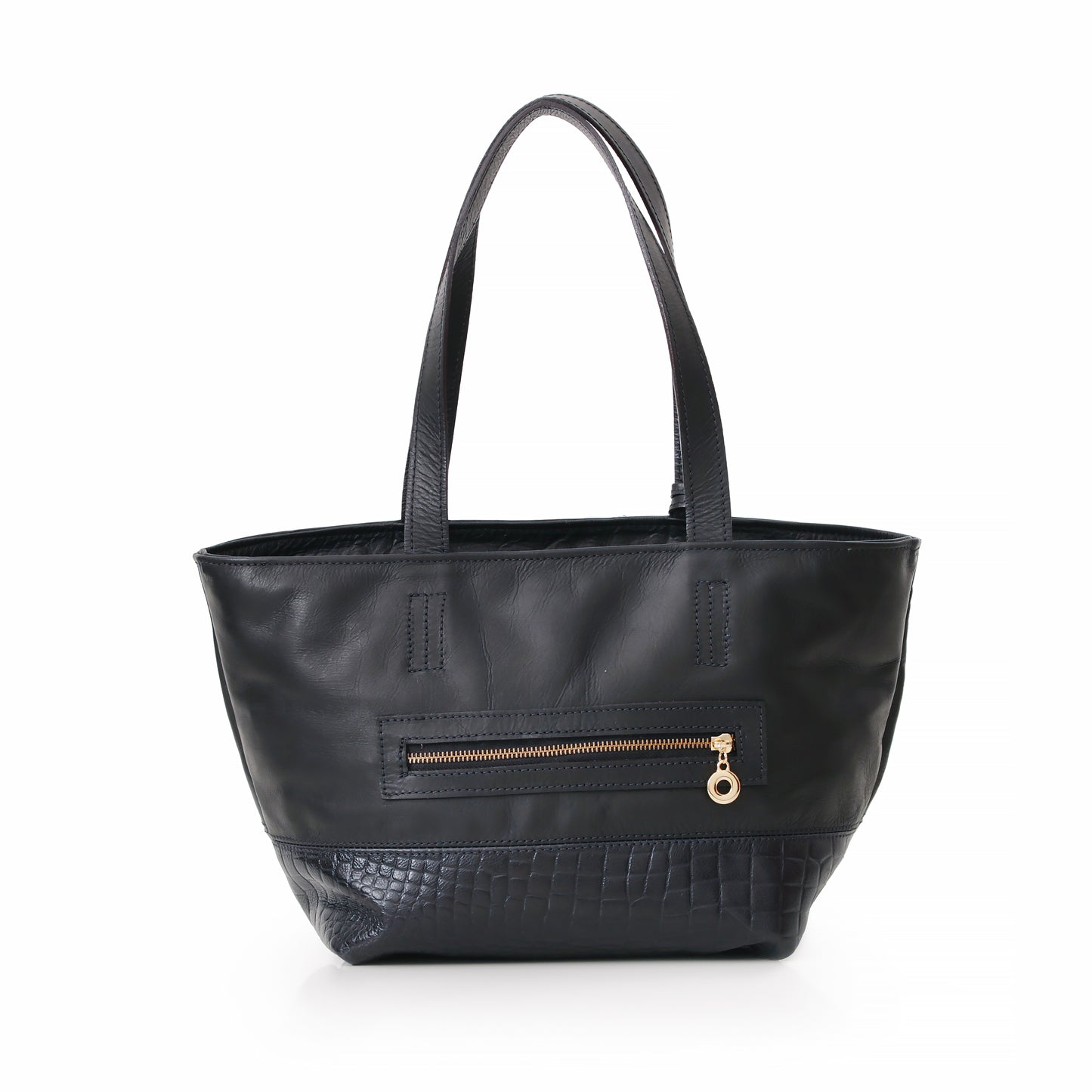 BOLSA ALICE EM COURO PRETO