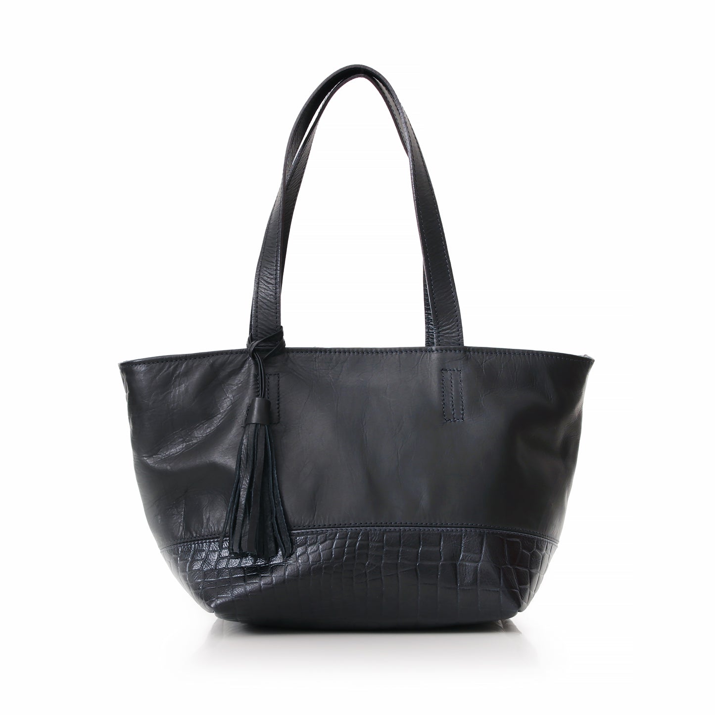 BOLSA ALICE EM COURO PRETO