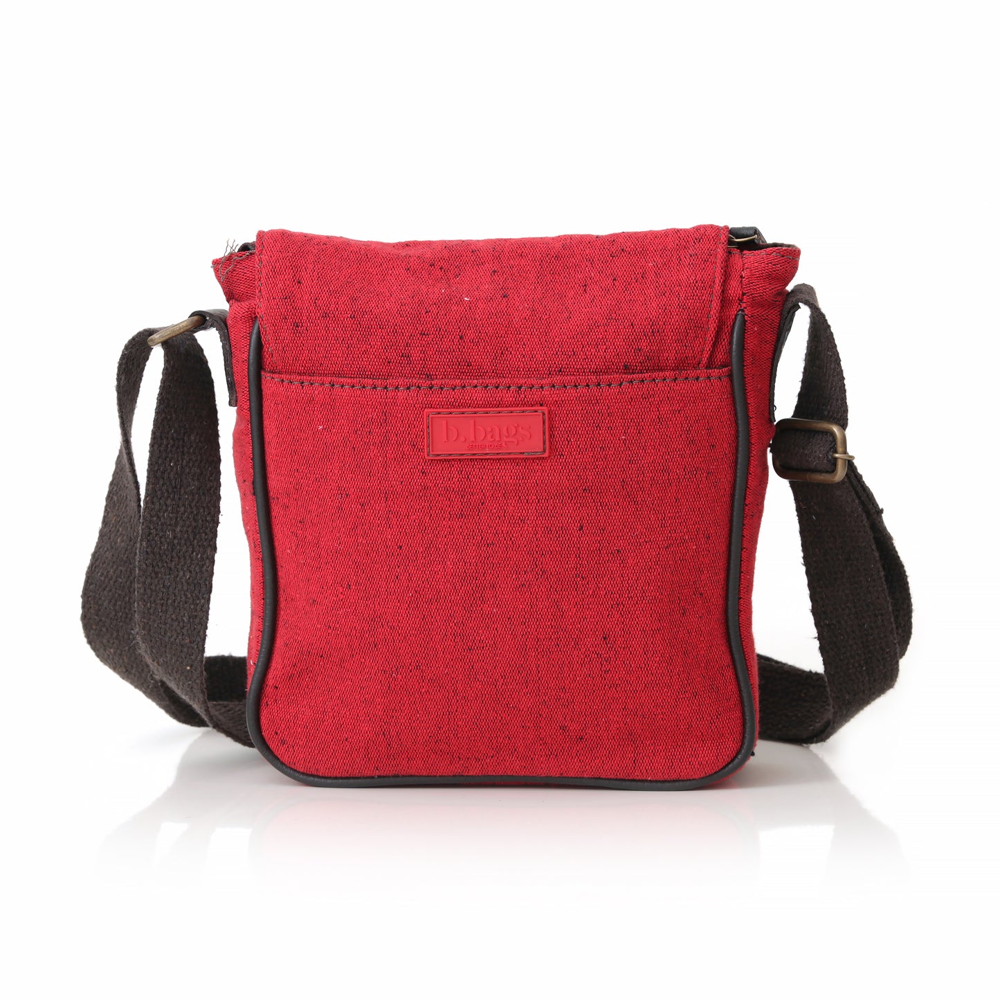 Bolsa Transversal em Lona Reciclada Vermelho