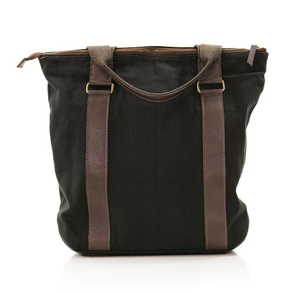 Bolsa Shop Lona Reciclada Preto